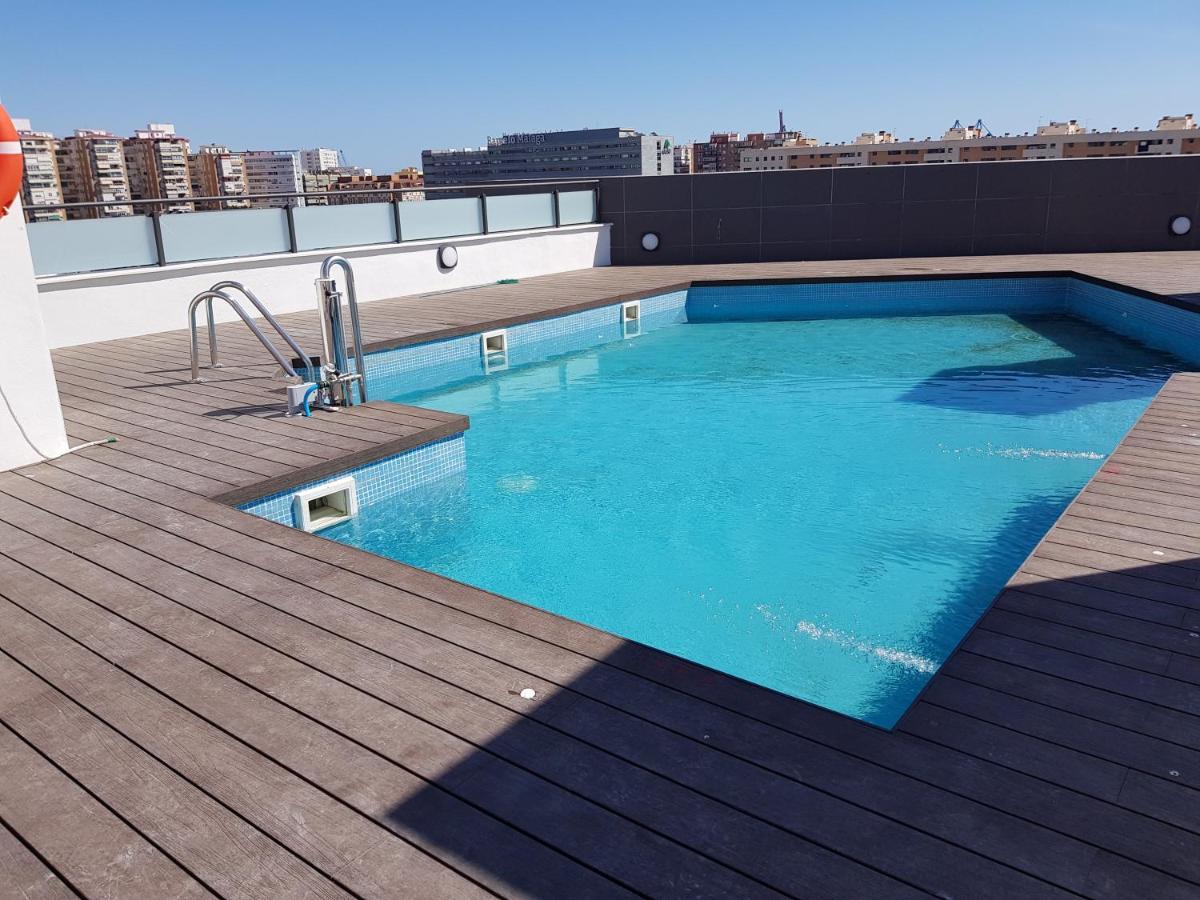 Central Premium Pool Terrace New 马拉加 外观 照片