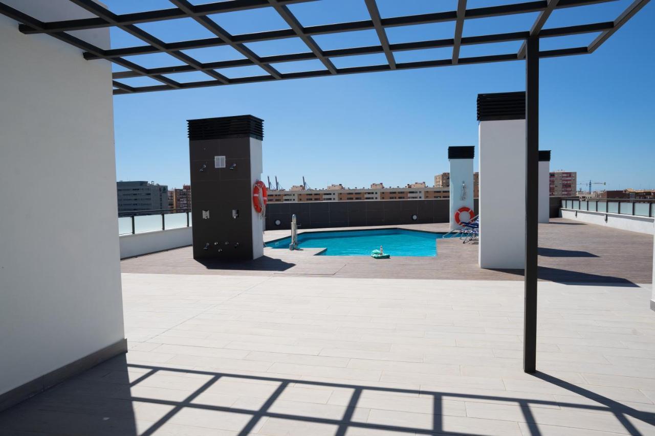 Central Premium Pool Terrace New 马拉加 外观 照片