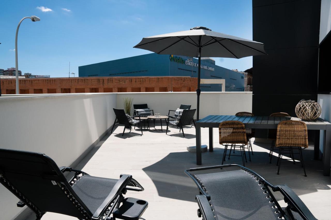 Central Premium Pool Terrace New 马拉加 外观 照片